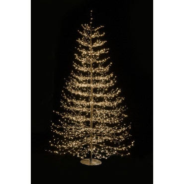 ALBERO 240CM 4060LED CLASSIC FLASH CALDO