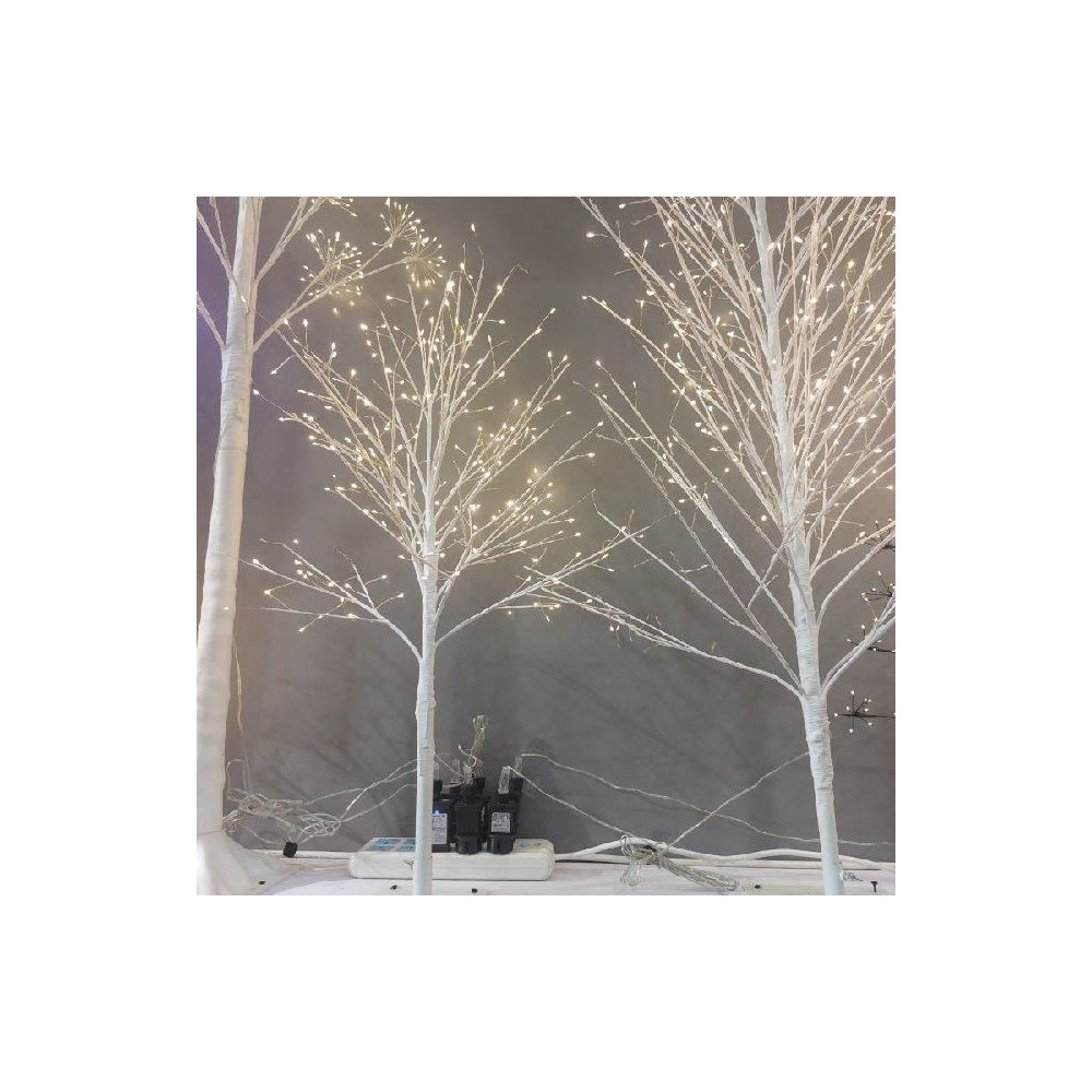 ALBERO 90CM 240MICROLED BIAN.CALDO OUTDO