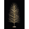 ALBERO BIANCO 180CM 2000LED CALDO C/FLAS