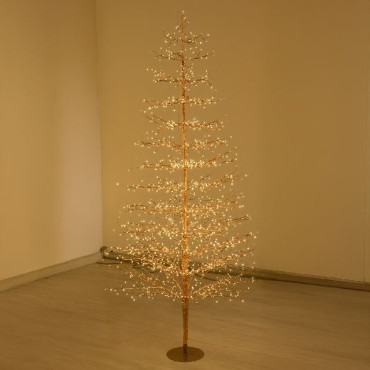 ALBERO CONICO TIGLIO H180CM ROSE GOLD 15