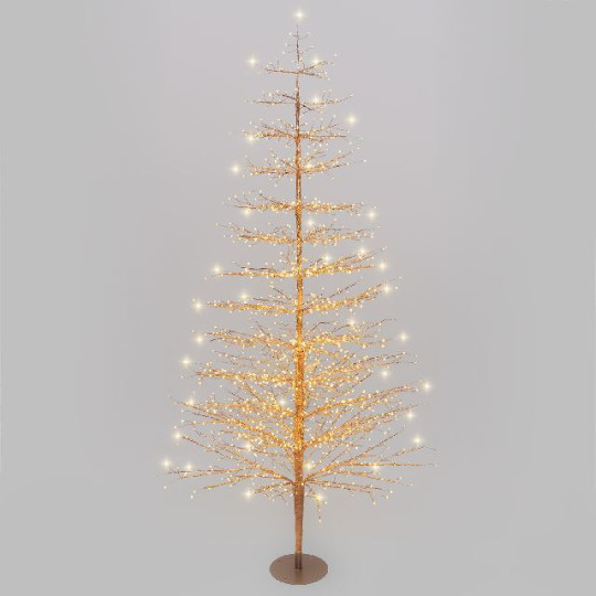 ALBERO CONICO TIGLIO H180CM ROSE GOLD 15