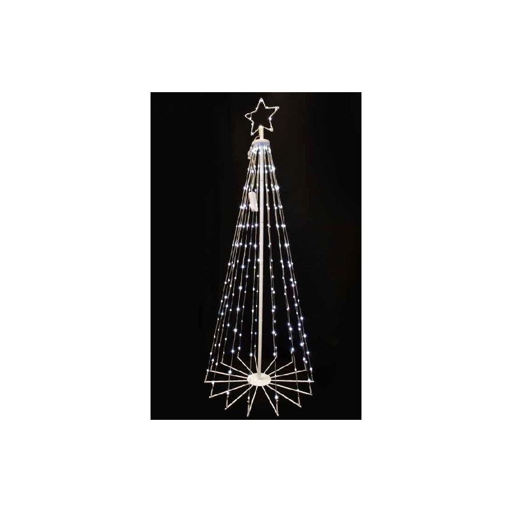 ALBERO H240CM STRING LED RGB CONO