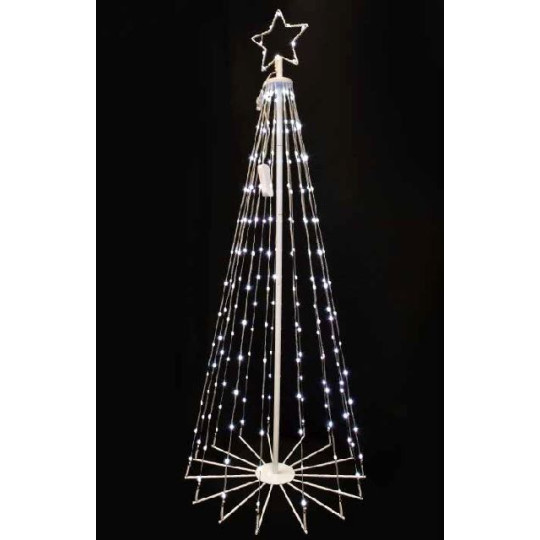 ALBERO H240CM STRING LED RGB CONO