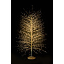 ALBERO ORO 180CM 2000LED CALDO C/FLASH