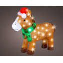 CAVALLO NATALE 17,5X44X38CM 60LED IP44