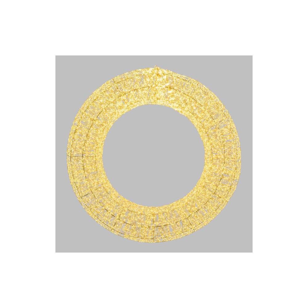 CORONA D110CM 15000LED CALDO/BIANCO ALTA
