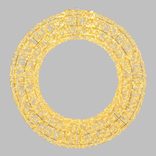 CORONA D75CM 6000LED CALDO/BIANCO ALTA I