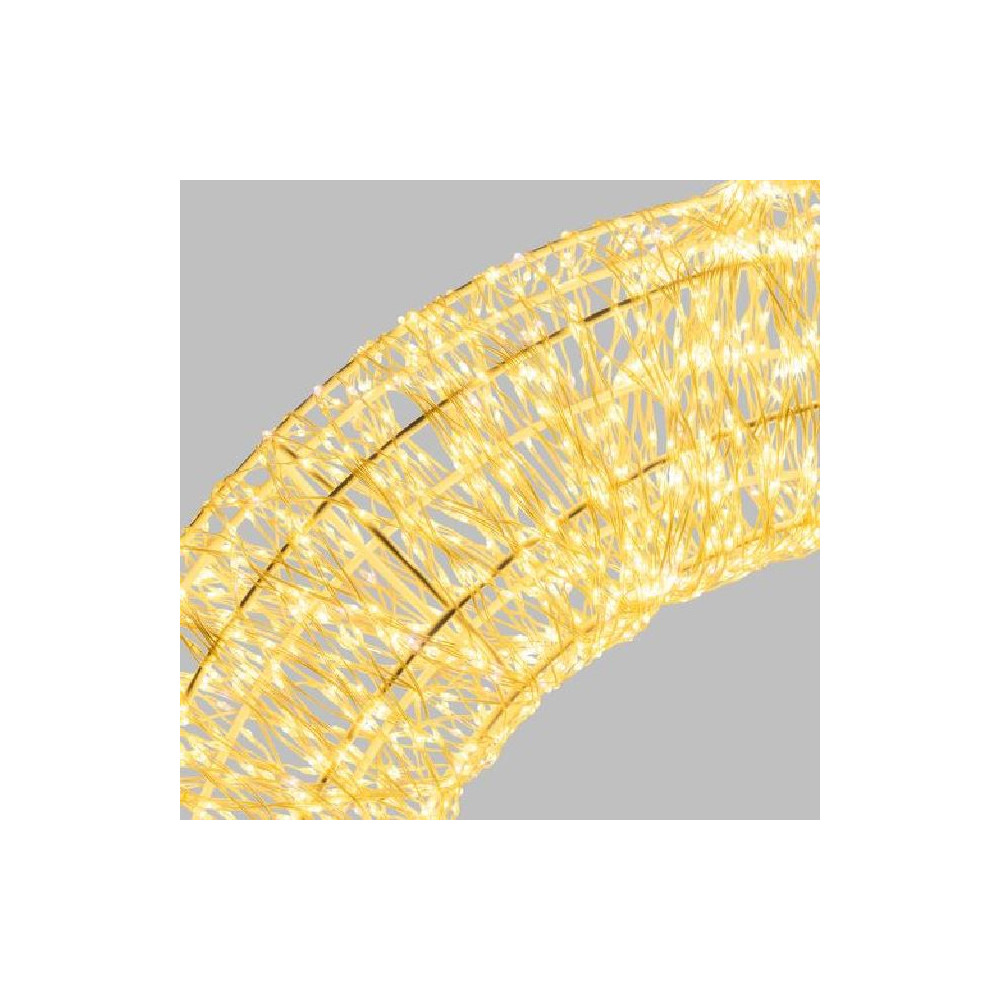 CORONA D75CM 6000LED CALDO/BIANCO ALTA I