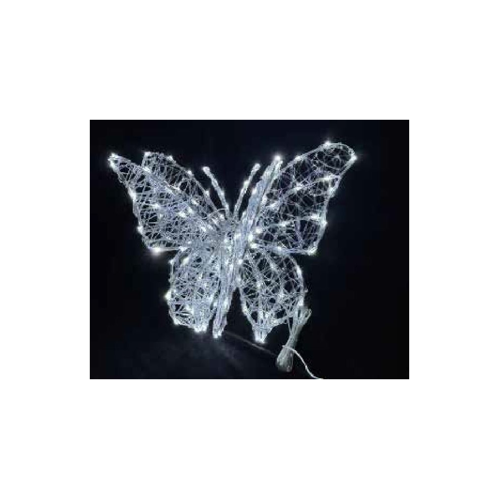 FARFALLA 55X45CM ACRIL 120LED BICOLORE