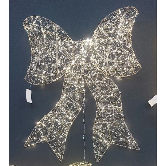 FIOCCO ORO 77X13X98CM 720LED CALDO FLASH