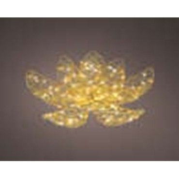 FIORE METAL LED FLASH D.28CM B.C.