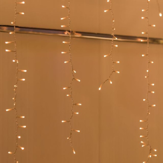 ICE CLUSTER LIGHT 340XH80CM BIANCO CALDO