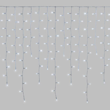 ICE LIGHTS 432LED 350XH85CM BIANC PROLUN