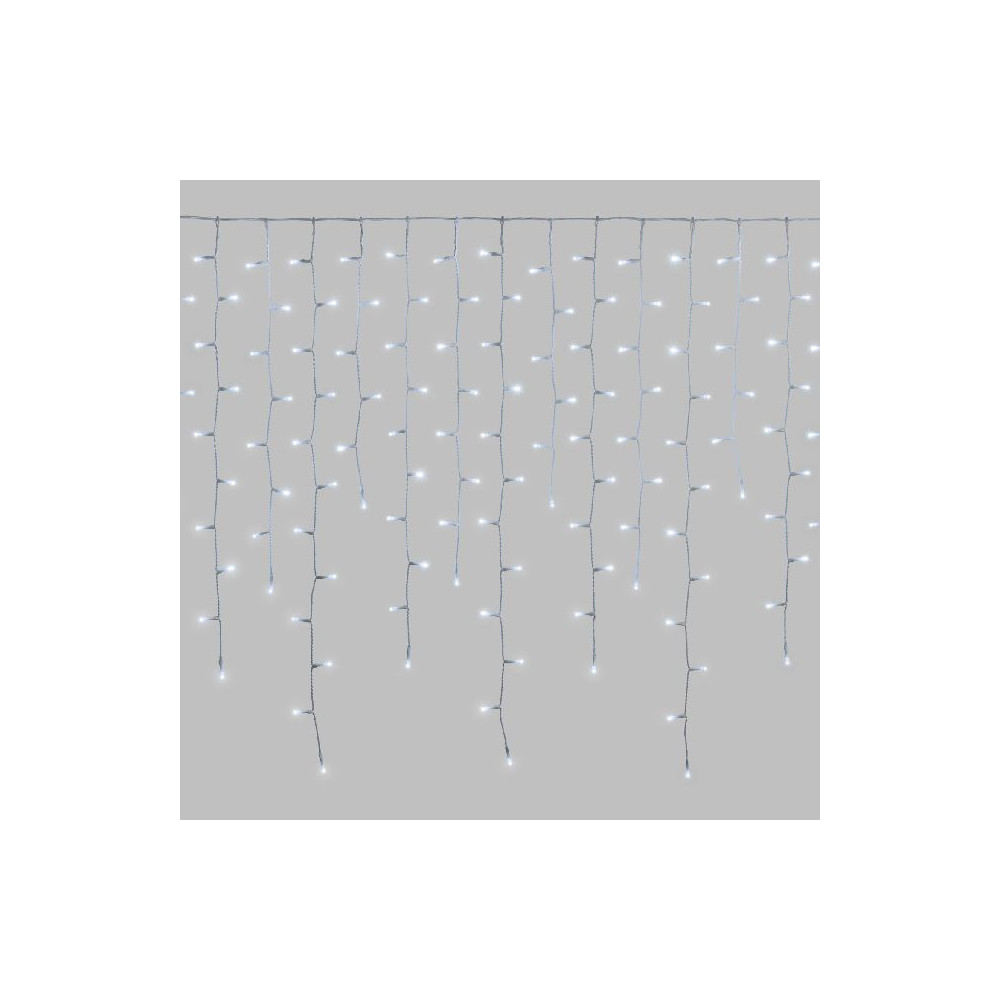 ICE LIGHTS 432LED 350XH85CM BIANC PROLUN