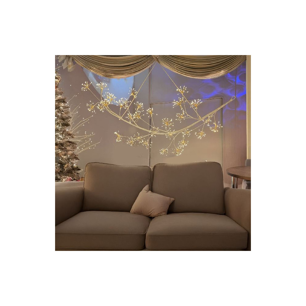 RAMO APPENDERE 150CM 480LED BIANCO CALDO