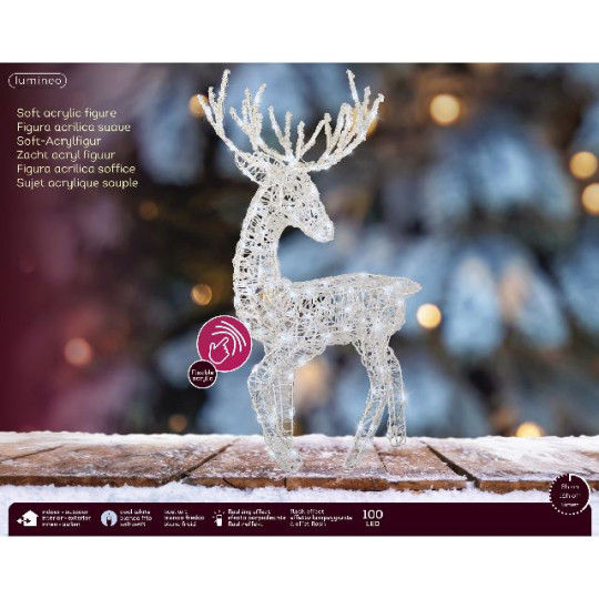 RENNA 52XH94CM 100LED BIANCO FREDDO