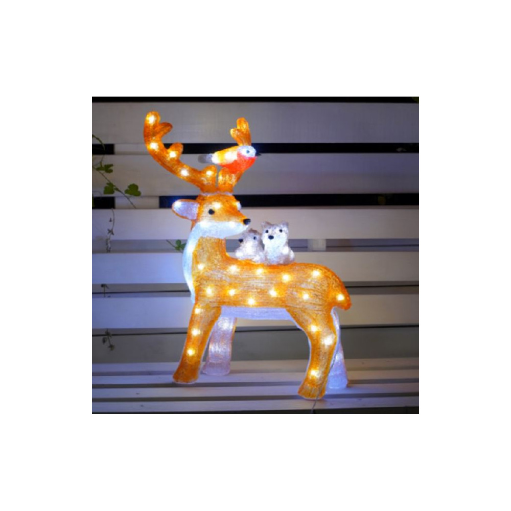 RENNA 60X37X35CM 80LED ACRILICO OUTDOOR