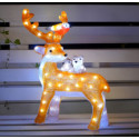RENNA 60X37X35CM 80LED ACRILICO OUTDOOR