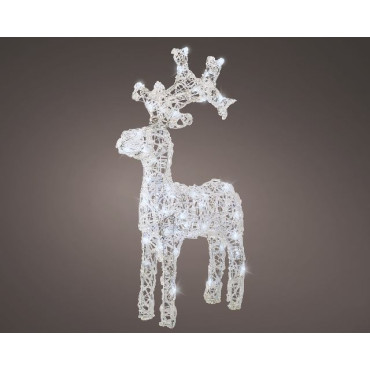 RENNA ACRIL 36,5XH61CM 50LED BIANCO FRED