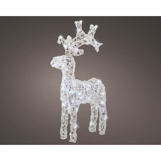 RENNA ACRIL 36,5XH61CM 50LED BIANCO FRED
