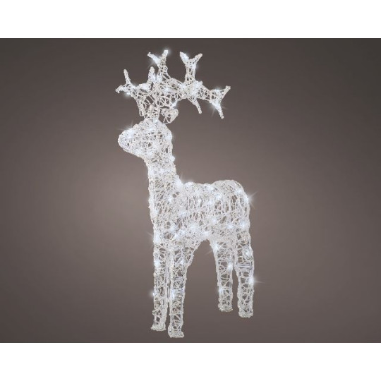 RENNA ACRIL 57,5XH89CM 80LED BIANCO FRED