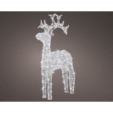 RENNA ACRIL 72XH116CM 120LED BIANCO FRED
