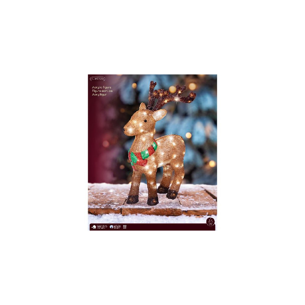 RENNA ACRILICO 21X37H54CM 80LED IP44