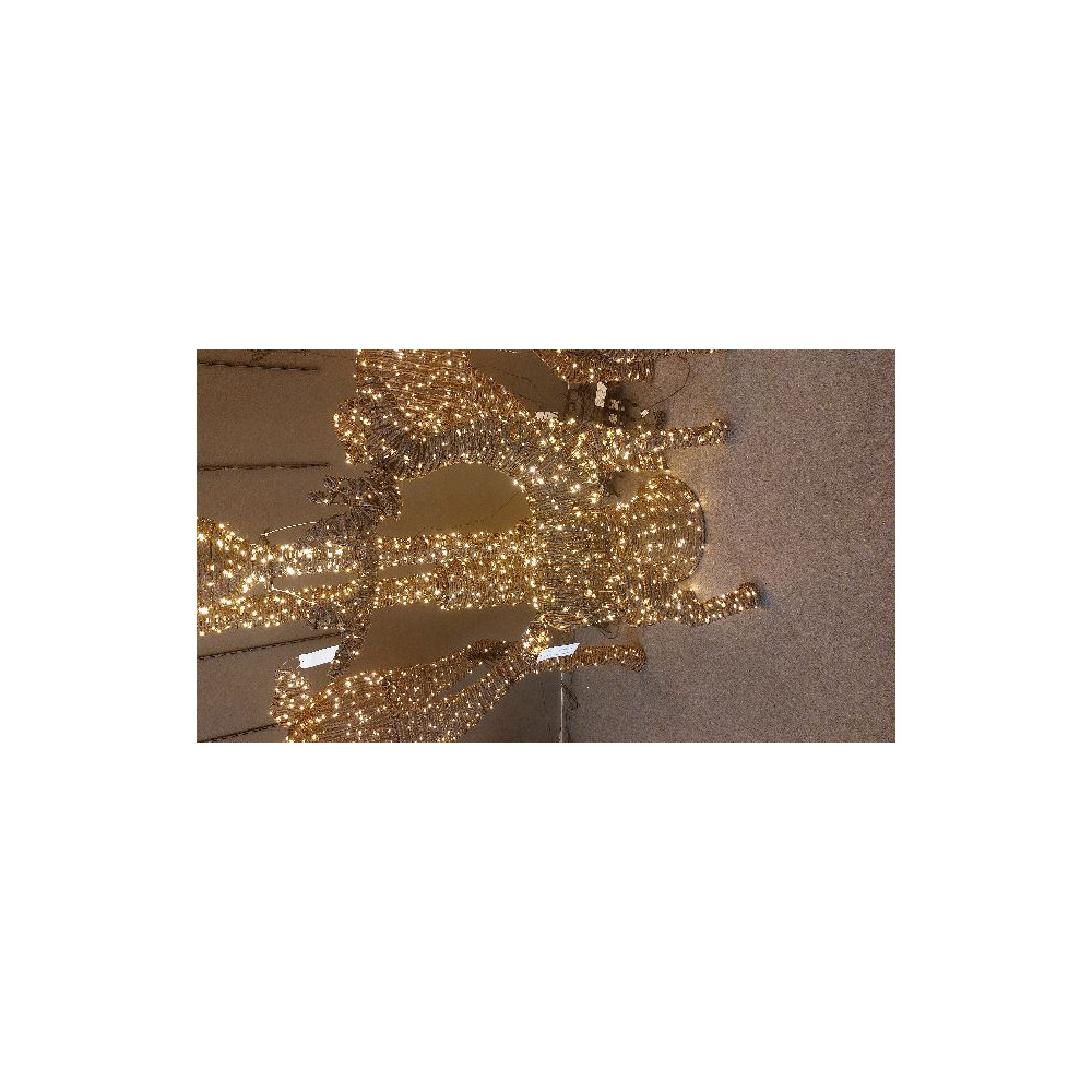 RENNA FIBRA 52X23X80CM 600LED CLASSIC