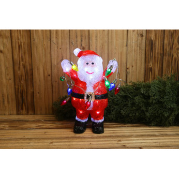 SANTA 33X21XH50CM 90LED BIANCO FREDDO IP