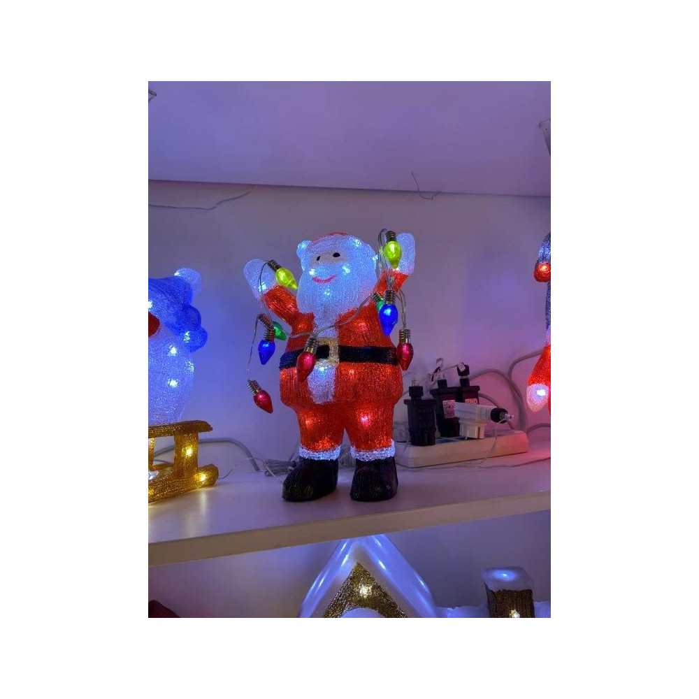 SANTA 33X21XH50CM 90LED BIANCO FREDDO IP