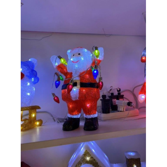 SANTA 33X21XH50CM 90LED BIANCO FREDDO IP