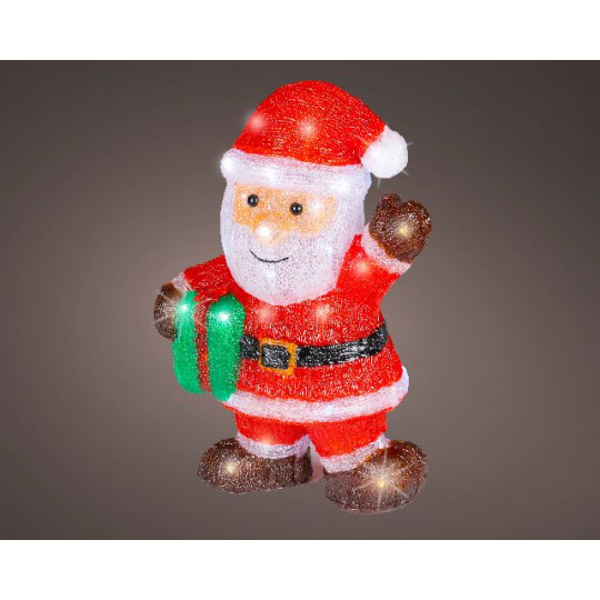 SANTA ACRIL 15X27XH39CM 40LED IP44