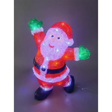 SANTA H34CM ACRIL 30LED FREDDO OUTDOOR 2