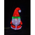 SANTA H35CM ACRIL 30LED FREDDO OUTDOOR