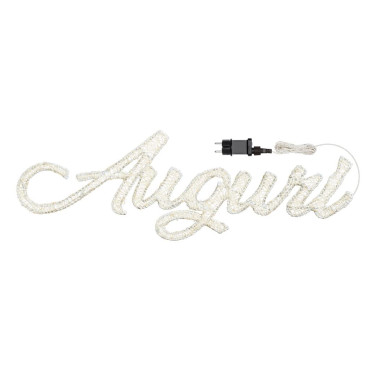 SCRITTA AUGURI 3D 77CM LHC100 PIXEL LED