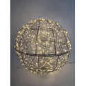 SFERA ORO D30 400LED CALDO FLASH