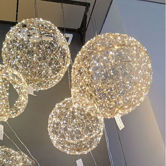 SFERA ORO D30 400LED CALDO FLASH