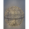 SFERA ORO D40 600LED CALDO FLASH