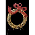 SFERA PVC ORO C/FIOCCO H73CM 500NANOLED