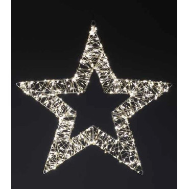 STELLA LUMINOSA 2D 30CM 400LED CALDO C/C