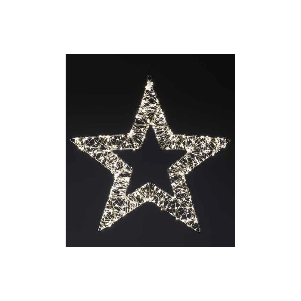 STELLA LUMINOSA 2D 30CM 400LED CALDO C/C
