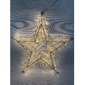 STELLA ORO 38CM 400LED CALDO FLASH