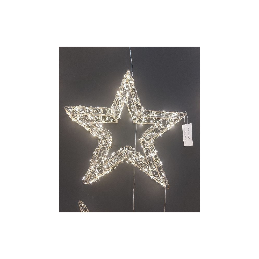 STELLA ORO 38CM 400LED CALDO FLASH