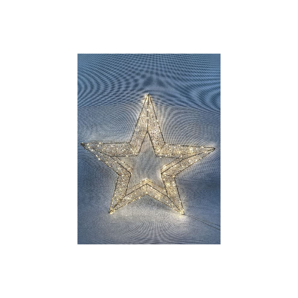 STELLA ORO 50CM 500LED CALDO FLASH