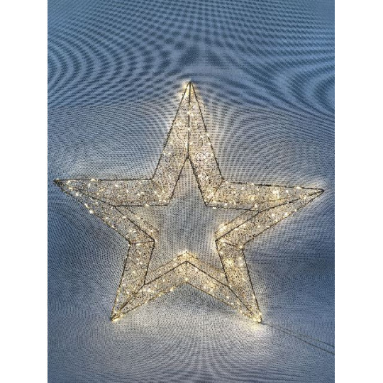 STELLA ORO 50CM 500LED CALDO FLASH