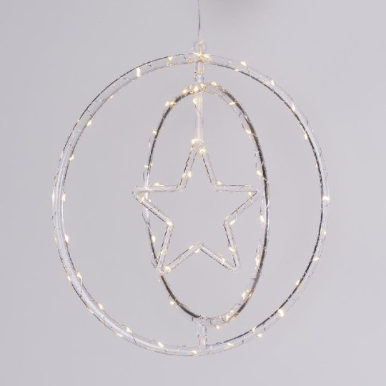 STELLA/FIOCCO/ALBER. ACRIL D32CM BATT BI