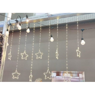 TENDA 120XH195CM 308LED STELLE CALDO 2