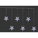 TENDA 6 STELLE NANOLED METAL 100CM CALDO