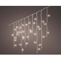TENDA ICICLE 180LED 480XH52CM WARM WHITE