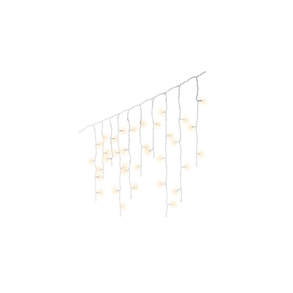 TENDA ICICLE 180LED 480XH52CM WARM WHITE